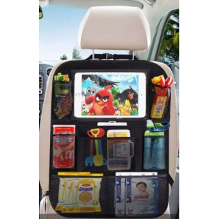 Seat Back Pocket Car Storage Pocket Durable Waterproof Stain Resistant Multifunctional  8 Pockets Car Storage Bag For Toys,IPad