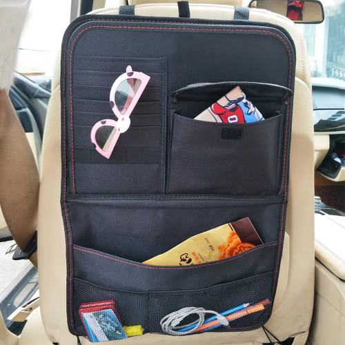 Car Seat Hanging Storage Bag Waterproof Multi-functional Rear Seat Back Organizer