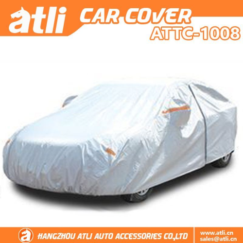 All Weather Car Cover  UV Protection Snowproof Dustproof  With Zipper Door