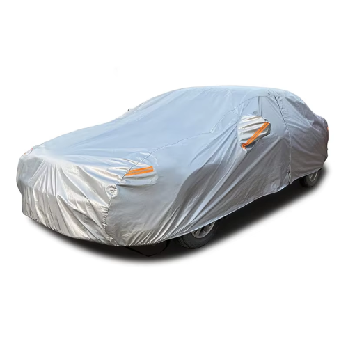 All Weather Car Cover  UV Protection Snowproof Dustproof  With Zipper Door