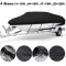 V-shaped Boat Cover Heavy Duty Waterproof UV Anti Boat Cover