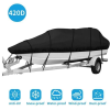 Heavy Duty 420D Oxford Cloth Sliver Coating Waterproof Boat Cover