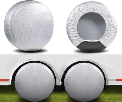 ATTC-9017 Universal 4 Set Waterproof UV Snow Sun Rain Wheel Tire Protector