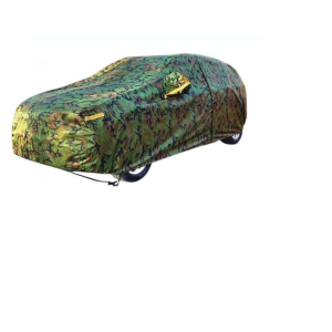 Waterproof Car Cover 190T polyester Tafuta Camo Car Protect Cover  With Zipe