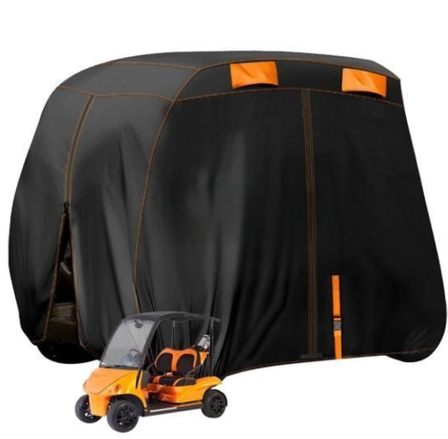 Heavy Duty 300D Oxford Waterproof Golf Cart Cover Fit Most Golf Cart Brand ATGC-5006S