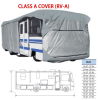 Class A RV Cover Breathable Waterproof Tear-Resistant Durable caravan cover