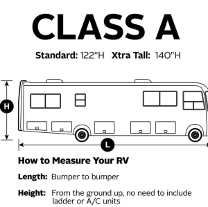 Outdoor  waterproof sunproof Class A RV Cover Fits 40ft to 43ft Class A RV RV-A4043