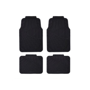 ATCM-2248 Automotive Floor Mats Heavy Duty Rubber Universal Fit Full Set Rubber PVC Car Mat