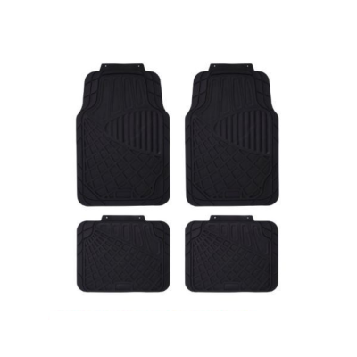 ATCM-2248 Automotive Floor Mats Heavy Duty Rubber Universal Fit Full Set Rubber PVC Car Mat