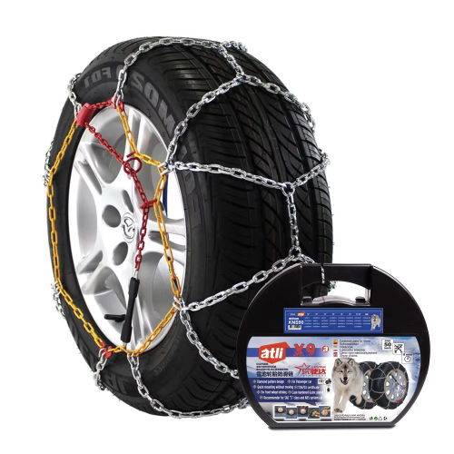 high quality best sale KNSB 9mm Snow chains for Passenger car,tire chain