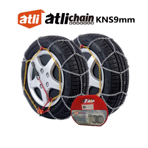 high quality best sale KNSB 9mm Snow chains for Passenger car,tire chain