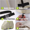 Universal 2-4 Passenger Golf Cart Cover Waterproof Sunproof and Durable for Most Golf Car
