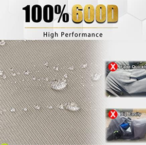 Universal 2-4 Passenger Golf Cart Cover Waterproof Sunproof and Durable for Most Golf Car