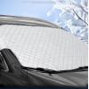 Car Windshield Snow Cover 3 Layers Winter Frost Protection for Any Weather ATSS6006B-145X92