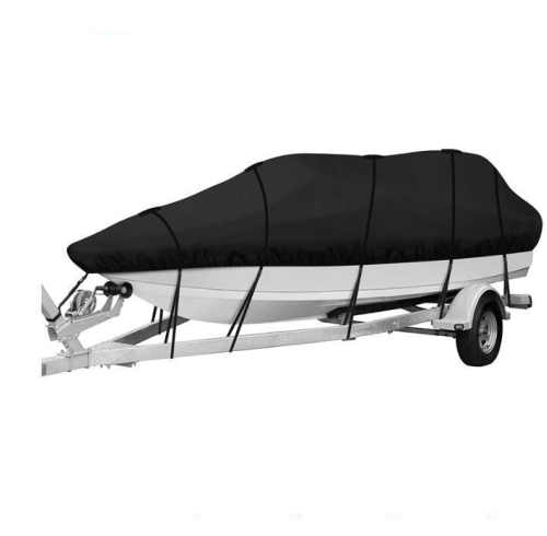 Heavy Duty 420D Oxford Cloth Sliver Coating Waterproof Boat Cover