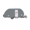 Teardrop Trailer Cover Caravan Cover Waterproof RV Motorhome Cover
