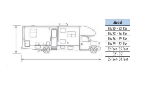 Class C Camper Motor Home Camper Cover