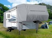 The 5th Wheel RV Cover Reinforced Windproof Side-Straps Anti-UV Water-Resistance Cover