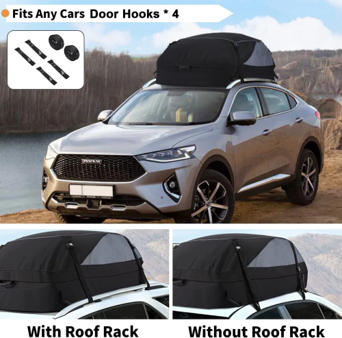 15 Cubic Waterproof Duty Car Roof Top Carrier-Car Cargo Roof Bag