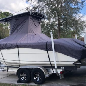 T-type Central Control Boat Cover WaterProof Heavy Duty Boat Cover