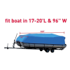 Inflatable Boat Cover Storage Bag Heavy-Duty Waterproof Stormproof Boat Cover