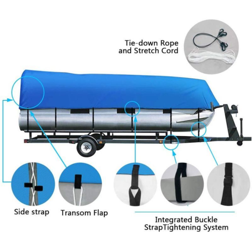 Inflatable Boat Cover Storage Bag Heavy-Duty Waterproof Stormproof Boat Cover ATYC-9110S2