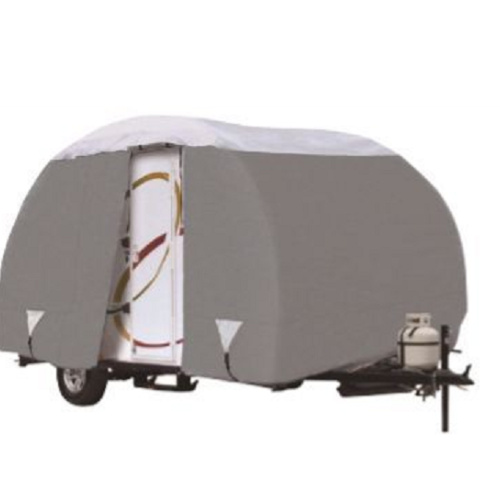 Teardrop Trailer Cover Caravan Cover Waterproof RV Motorhome Cover