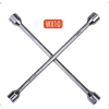 AtliFix Four Way Tyle Lug Cross Wrench length 14" 17-19-21-23mm 4 way  Cross Rim Wrench Fully Polished