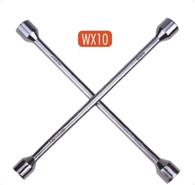 AtliFix Four Way Tyle Lug Cross Wrench length 14