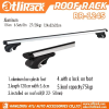 RR1245 Aero Aluminum Universal Crossbars Roof Rack with Existing Raised Side Rails