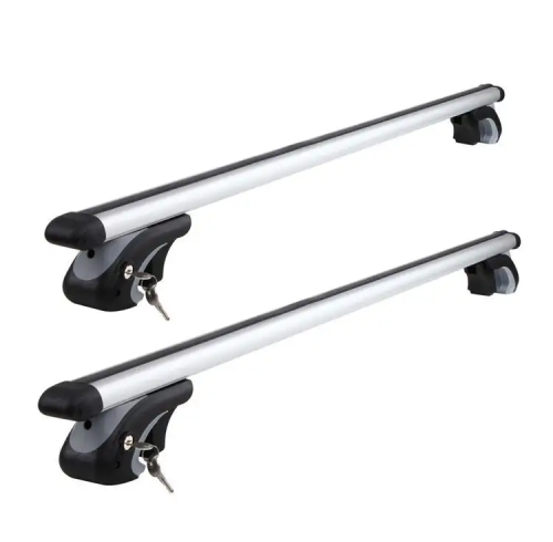 RR1245 Aero Aluminum Universal Crossbars Roof Rack with Existing Raised Side Rails