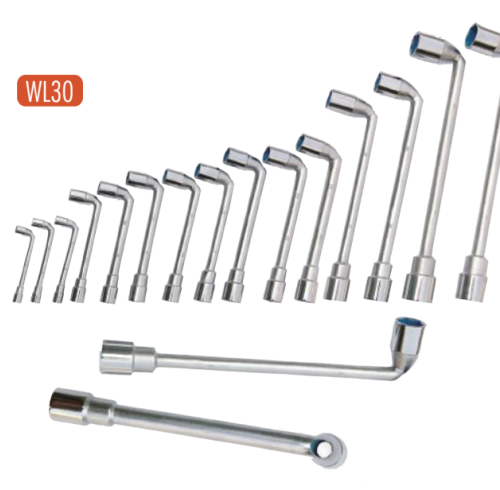 ATLFIX WL30 Straight light duty bent bar socket multi-gauge metric manual L-socket wrench