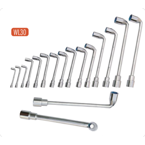 ATLFIX WL30 Straight light duty bent bar socket multi-gauge metric manual L-socket wrench
