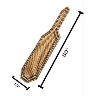 ATSC-5023 Summer Comfortable  Easy Clean Car Wooden Beads Seat Cushion