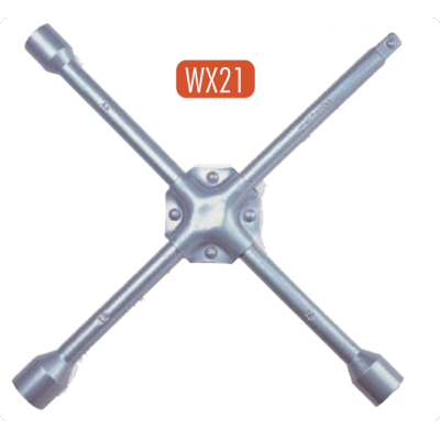 AtliFix Four Way Tyle Lug Cross Wrench length 14