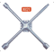 AtliFix Four Way Tyle Lug Cross Wrench length 14