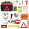 ATLI ATEK-3046 Roadside Assistance Auto Emergency Kit Car First Aid Kit Square Bag Contains Jumper Cables, Tools, and so on for Your Car
