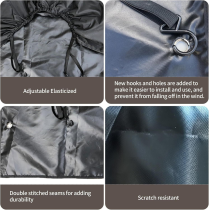 Oxford Cloth RV Tire Covers Waterproof  Windproof Tire Protection Cover for RV