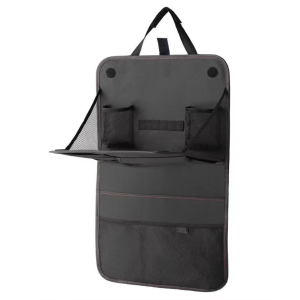 ATSB-6134 Car Organiser Back Seat For Kids with Foldable Dining Table Holder and Multi Pockets