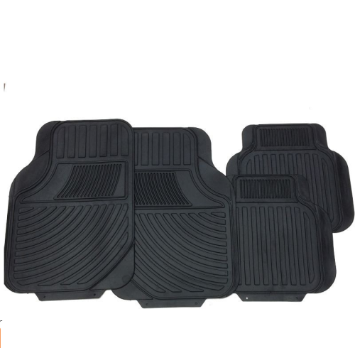 ATCM-2225 Antislip Heavy Duty Universal Fit Full Set Rubber Car Mats