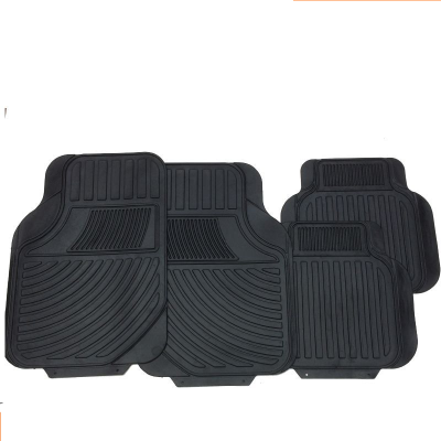 ATCM-2225 Rubber Car  Floor Mats Antislip Heavy Duty Universal Fit Full Set