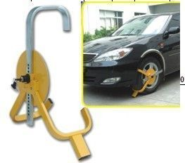 ATLI Practical factory price steel tyre lock for vehicles and motorcycle TL-2007,wheel lock