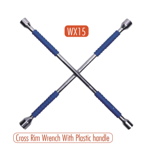 AtliFix Four Way Tyle Lug Cross Wrench length 14