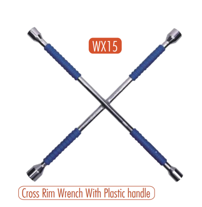 AtliFix Four Way Tyle Lug Cross Wrench length 14