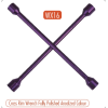 AtliFix WX16 Four Way Tyle Lug Cross Wrench 4 way Cross Rim Wrench Fully Polished Anodized Colour