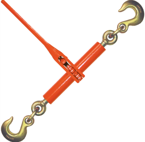 Load Binder - Slip Hooks on Both Ends - Ratchet Style - 6,600 Pound Safe Working Load
