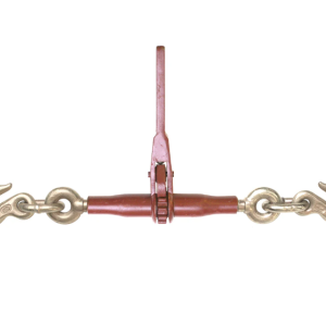 Ratchet Style Load Binder with 2 Grab Hooks - 2,600 Pound Safe Working Load (For 1/4