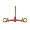 Ratchet Style Load Binder with 2 Jaw Bolts - 13,000 Lbs. Safe Working Load (For 5/8'' Grade 43 or 1/2'' Grade 80 Chain)