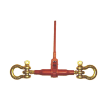 Ratchet Style Load Binder with 2 Jaw Bolts - 13,000 Lbs. Safe Working Load (For 5/8'' Grade 43 or 1/2'' Grade 80 Chain)