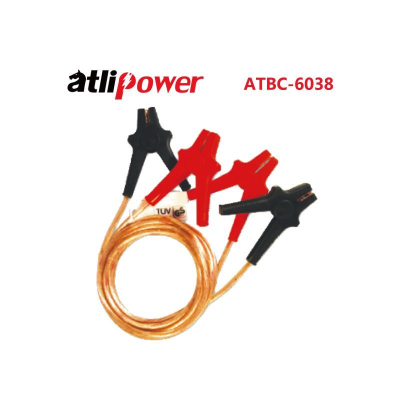 ATLIPOWER ATBC-6038 Jumper Cables, Heavy Duty Booster Cables in Carry Bag Length 3M-4.5M